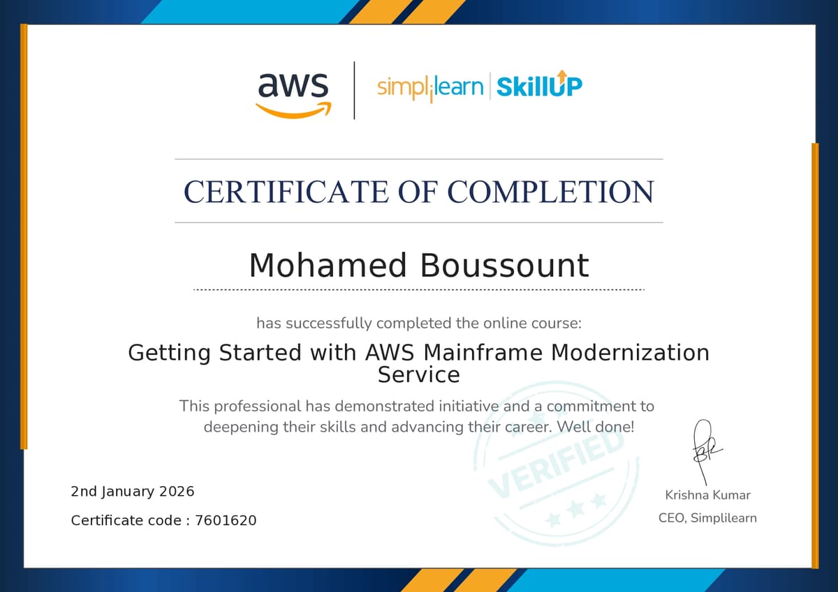 Getting Started with AWS Mainframe Modernization Service